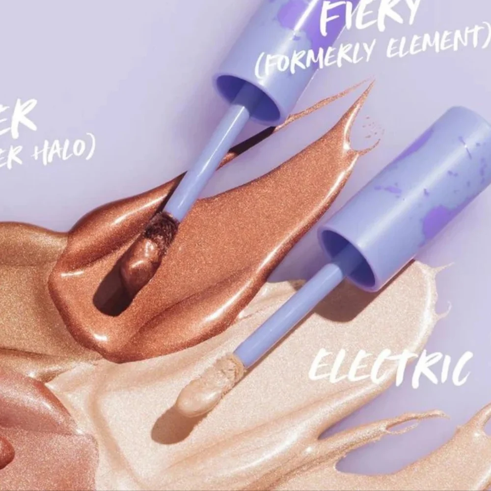 Kosas 10 Second Liquid Eyeshadow In FIERY- WARM SHIMMERING BRONZE